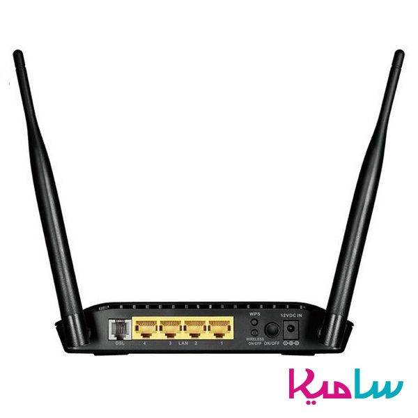 مودم روتر +ADSL2 بیسیم چهار پورت 2 آنتن N300 دیلینک DSL-2740U