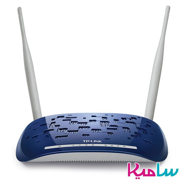 مودم روتر +ADSL2 بي‌ سيم N300 تي پي-لينک مدل TD-W8960N