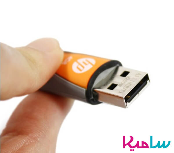 فلش اچ پی مدل v245L نارنجی 8 گیگ