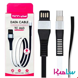 کابل تبدیل USB به microUSB تسکو مدل TC-A63 طول 1 متر